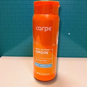 Carpe Sweat Absorbing Friction Free Groin Women's Powder White Jasmine Scent